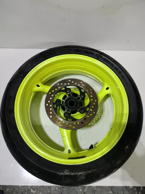 2008 2009 Suzuki Gsxr 600 Gsxr 750 Oem Rear Wheel Straight!!!