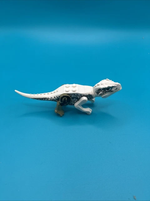 RARE JURASSIC WORLD Indominus Rex White Park Dinosaur CUSTOM Bootleg ...
