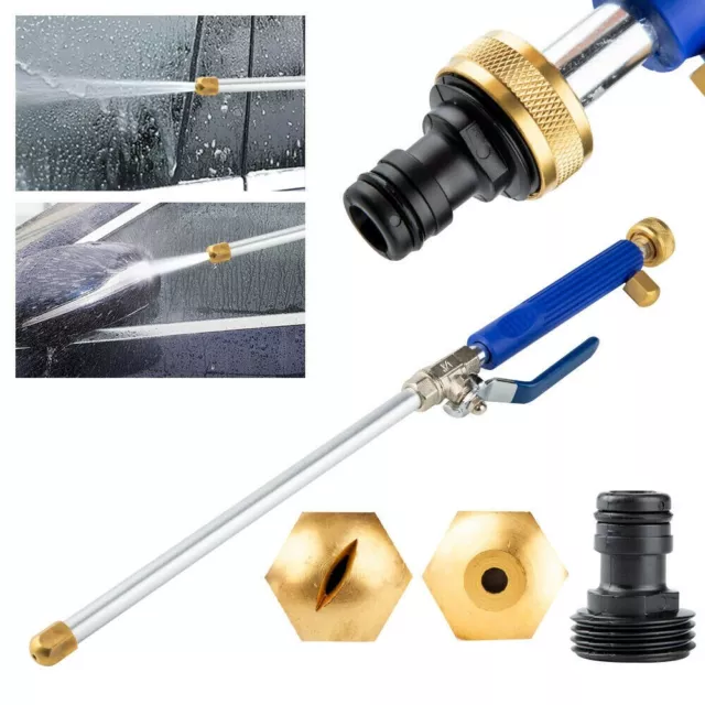 High Pressure Power Washer Water Spray Gun Nozzle Wand Attachment Garden Hose 2