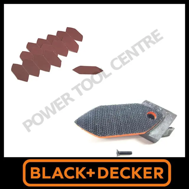 Black & Decker Mouse Sander Finger With Sanding Sheet To Fit KA160 KA161 KA165GT