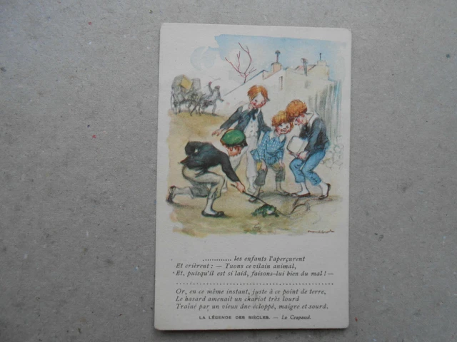CPA Legend of the Centuries The Toad Illustrator Chicken