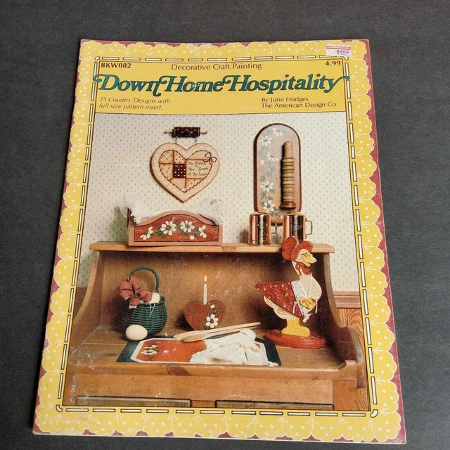 Libro de pintura de June Hodges: Down Home Hospitality
