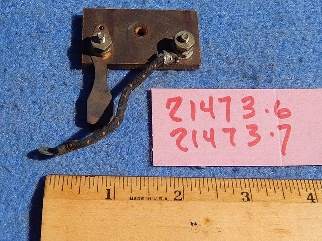 1936 1937 Wurlitzer 312 412 616 716 Magazine Switch Contact Assembly # 21473-6