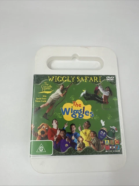 THE WIGGLES WIGGLY Safari DVD 2002 Original Cast Steve Irwin Rare ...