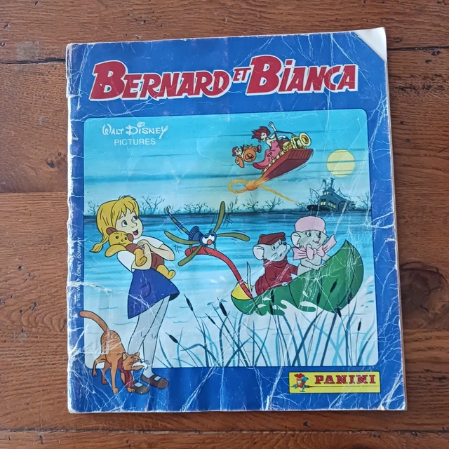 ALBUM PANINI BERNARD Et Bianca Walt Disney Pictures 1977 France Images