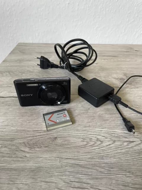 Sony Cybershot DSC W830 Digitalkamera Schwarz