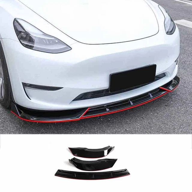 BARBECUE AVANT EN Carbone Pare-chocs Calandre Avant Calandre Pare-chocs Convient Pour Tesla