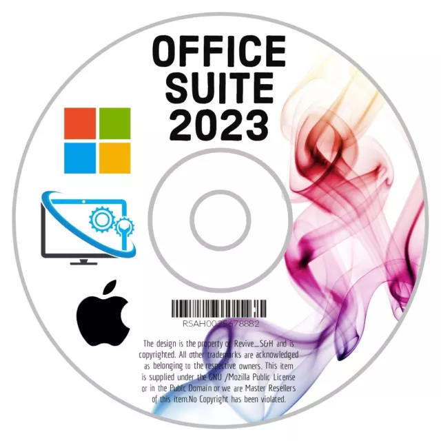 Office suite 2023 Word Processor Spreadsheet Database DTP