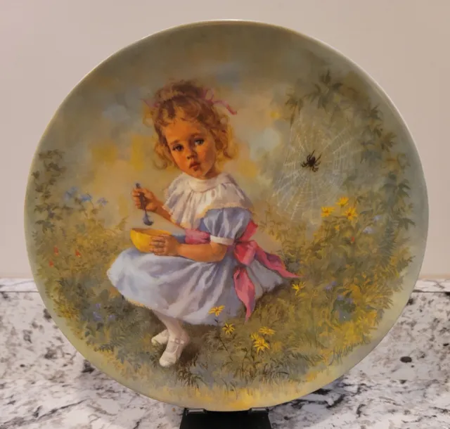 Reco Mother Goose Little Miss Muffet Collector Plate!