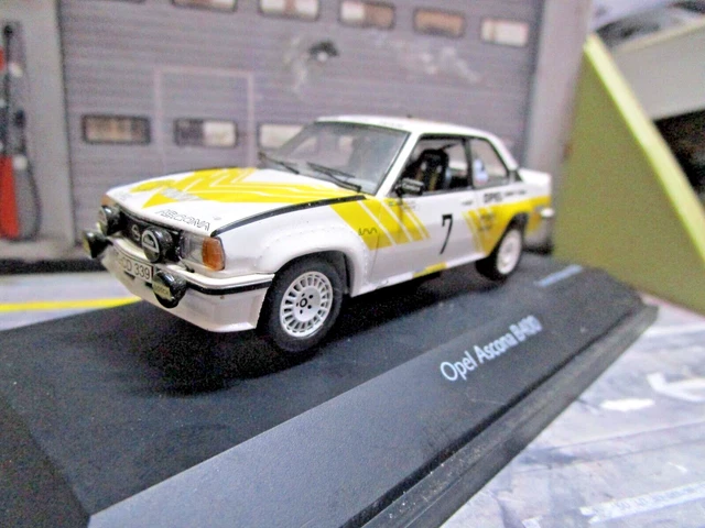 Diecast car 1/43 Opel Ascona A 1974 1000 Lakes Rally 8th Anders Kullang