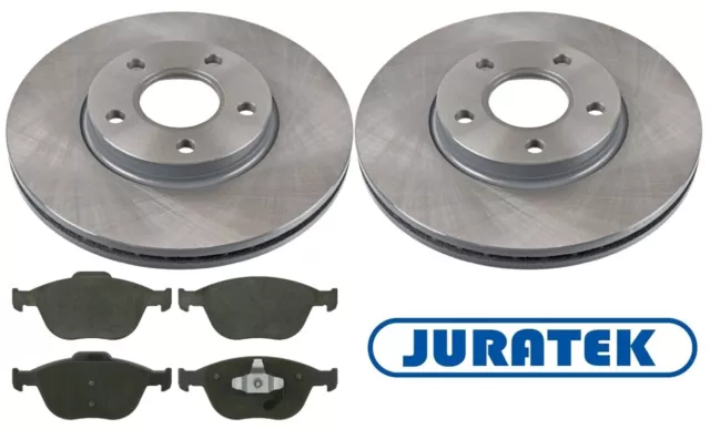 For Ford - Transit Connect 1.8 2002-2013 Front 278mm Brake Discs and Pads