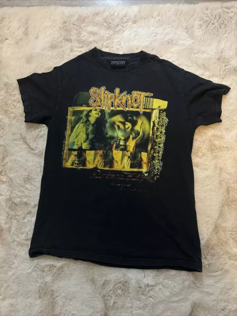 Slipknot 2005 Subliminal Verses Concert US Tour Band VTG Metal T-Shirt Medium