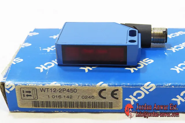 Sick Wt12-2P450 Diffuse Photoelectric Sensor