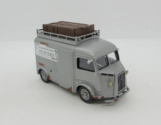 Citroën Type HY Fourgon (1954) – Ixo Altaya 1/43 – Crème Et Bordeaux – Démontable
