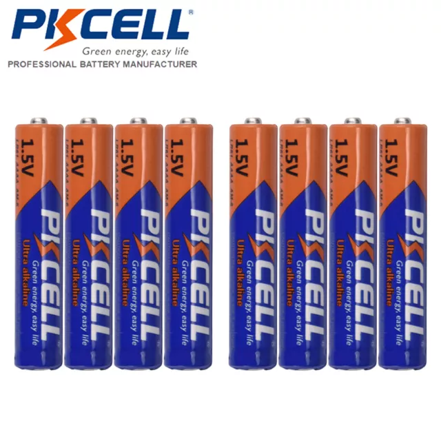 8pcs 1.5V AAAA Alkaline Batteries Replace LR61 E96 MN2500 LR8D425 Cell