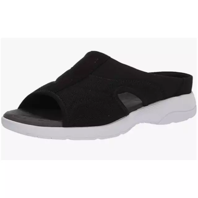 EASY SPIRIT WOMEN'S Tine2 Slide Sandal, Black, Size 5.5 US $30.00 ...