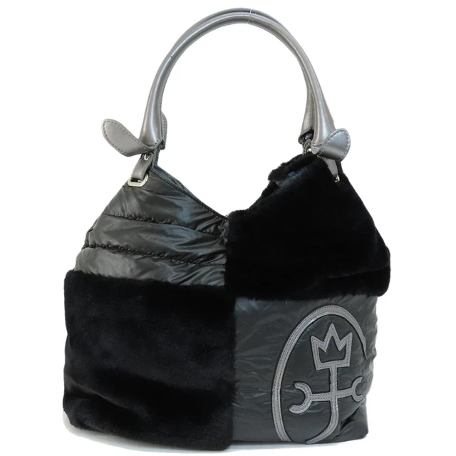 JC de CASTELBAJAC   Tote Bag logo Nylon
