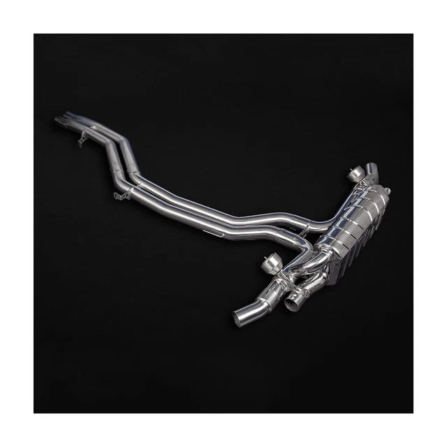 Capristo Valved Exhaust Middle Silencer Spare OEM Tips E2P for Lamborghini Urus