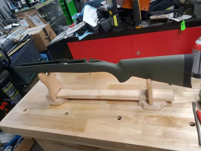 FN WINCHESTER MODEL 70 WSSM Hogue Over molded Stock Super Short Magnum Green NEW