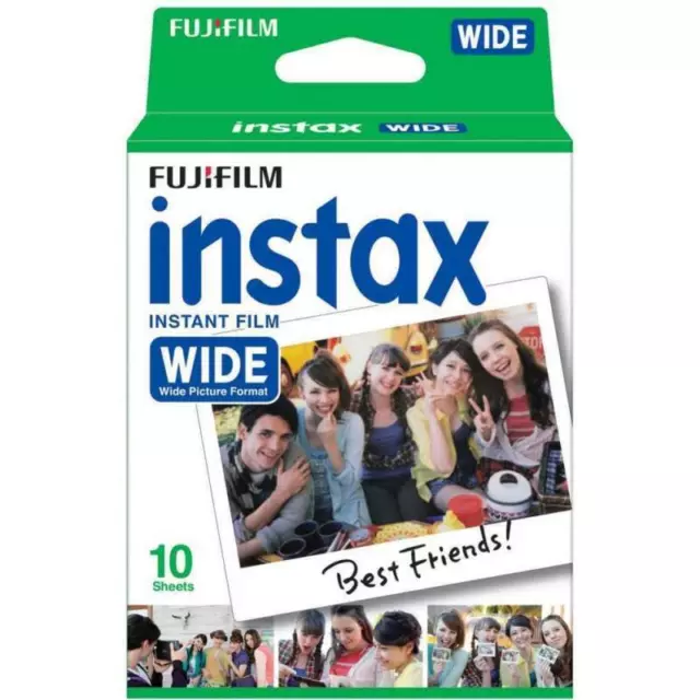 Fujifilm Instax Wide Film10 Bilder MHD 03/23 Fachhändler