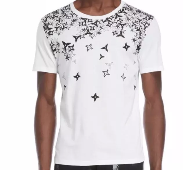 Brand New- Versace Collection Short Sleeve Throwing Stars T-Shirt Mens (Size 2X)