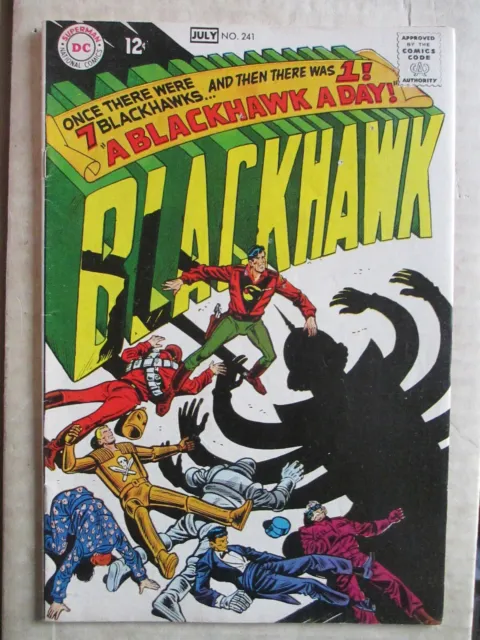 Blackhawk 241 VG- (Jun 1968 DC)  Bob Haney  Dick Dillin