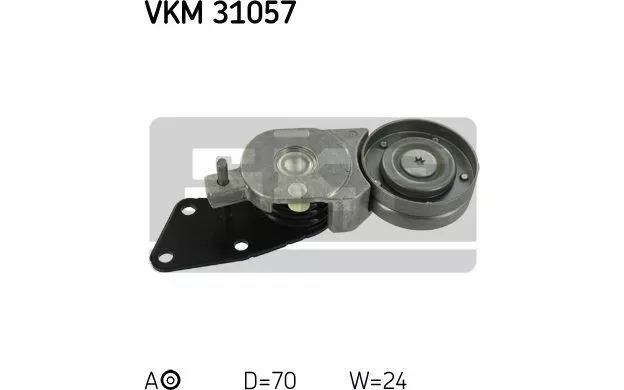 SKF Galet tendeur (courroie d'accessoire) pour SEAT IBIZA VKM 31057