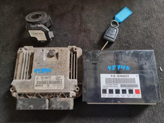 Holden Commodore Ecu Engine Ecu, 3.6 V6, Sec Set (Ecu/Imm/Reader/Key), Ve, 08/06