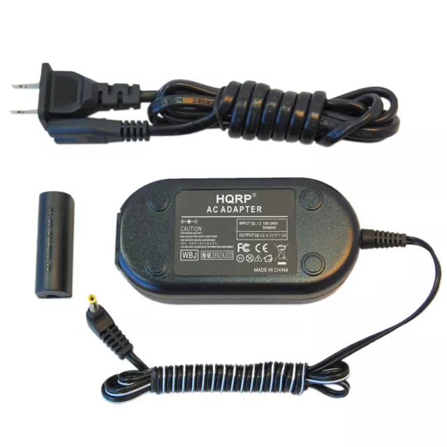 Adattatore AC + Dc Accoppiatore per Canon Powershot Serie Digitale Fotocamera