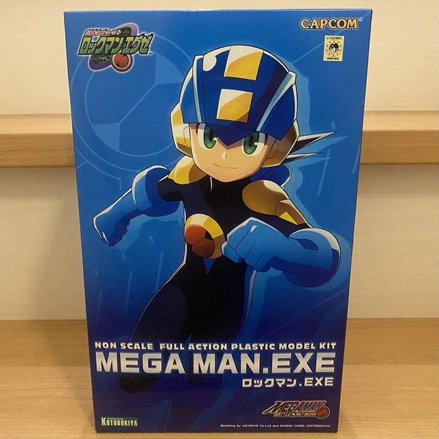 Kotobukiya Mega man Rockman Exe Figure Plasticel