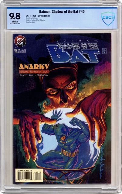 Batman Shadow of the Bat #40 CBCS 9.8 1995 19-31381A6-005