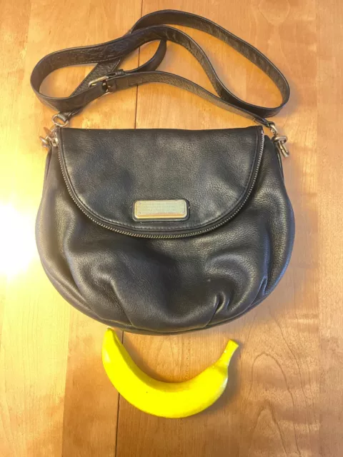 Marc by Marc Jacobs Classic Workwear Crossbody Bag Black Leather Casual