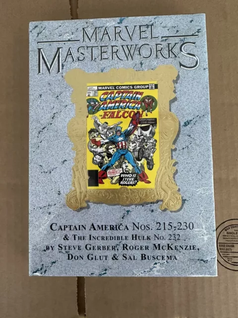 Marvel Masterworks Captain America Hardcover Volume 298 Variant Vol 12 Sealed