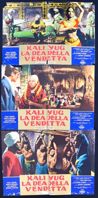 Fotobusta Kali Yug La Dea Della Vendetta Barker Lex Guers Berger F29