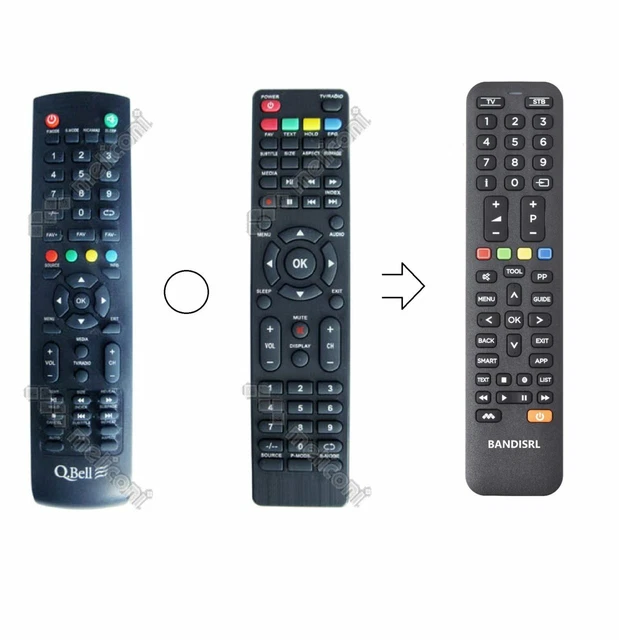 ALLIMITY Sostituisci Telecomando Adatto Per Q.bell AKAI AKTV4620 - Foto 8