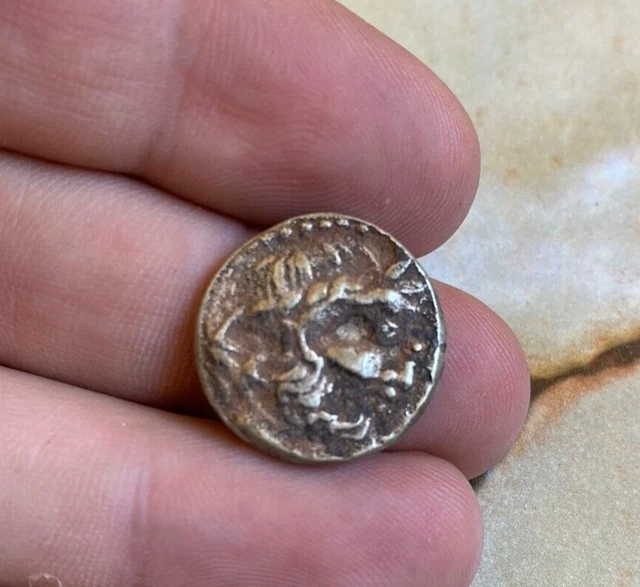 Attica Athens Greece Athena Owl AR Silver Tetradrachm Coin 454-404 BC - Good VF