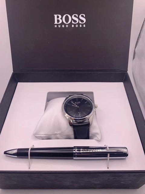 Hugo boss watch top and pen set