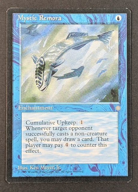 Rêmora Mística (Mystic Remora) · Ice Age (ICE) #87 · Magic The