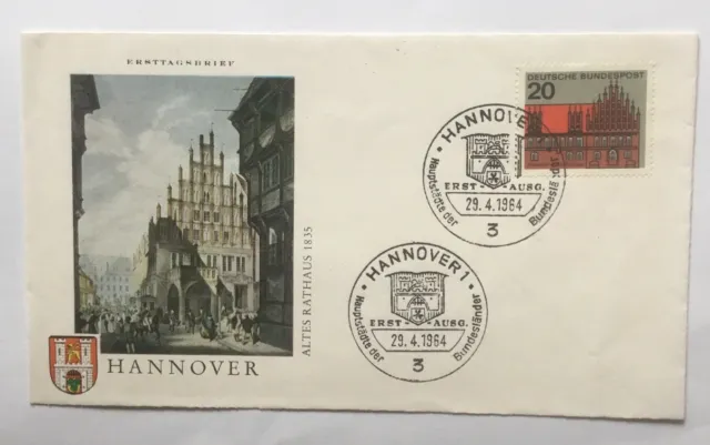 Briefmarken Bund FDC Mi-Nr. 416 Stempel Hannover