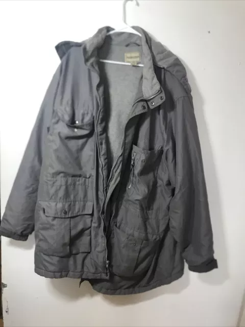 boulder creek trading company mens 4x green full zip long sleeve hooded jacket