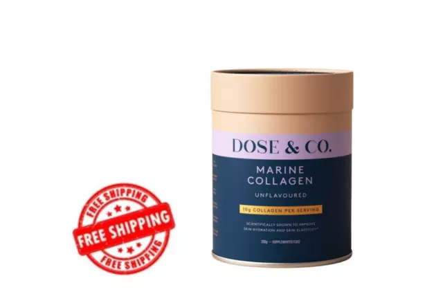 Dose & Co Marine Collagen | Unflavoured 200g