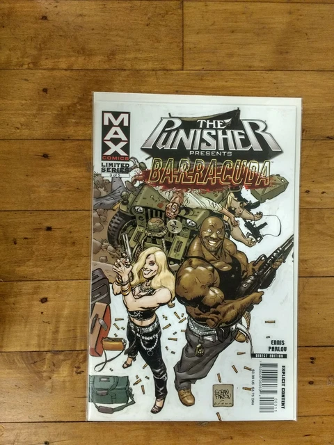 Marvel Punisher Presents Barracuda #3 of 5 Max Comics   Unread Condition
