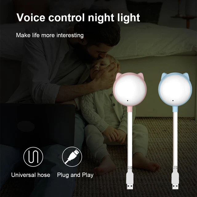 SMART ATMOSPHERE LIGHT Voice Control Cute Ambient Light USB Interface Kids Gifts £5.88 PicClick UK
