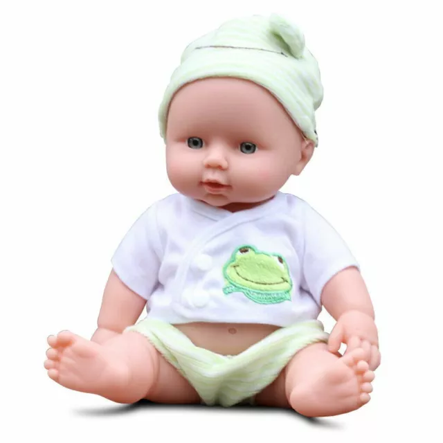 Newborn Baby Doll Gift Toy Soft Vinyl Silicone Lifelike Reborn Kids Toddler Girl