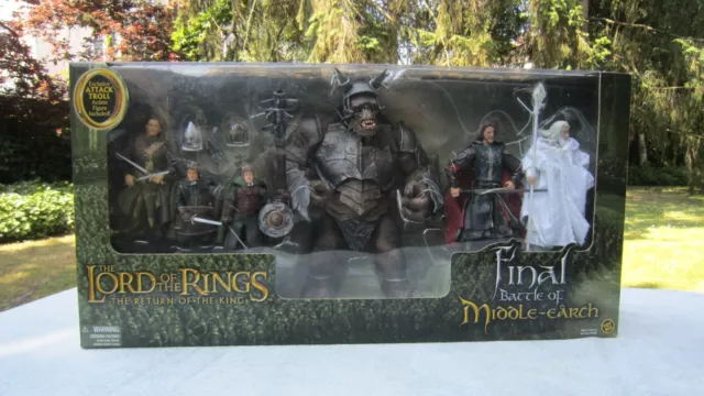 Le seigneur des anneaux - Deluxe gift pack 9 personnages - Toy Biz