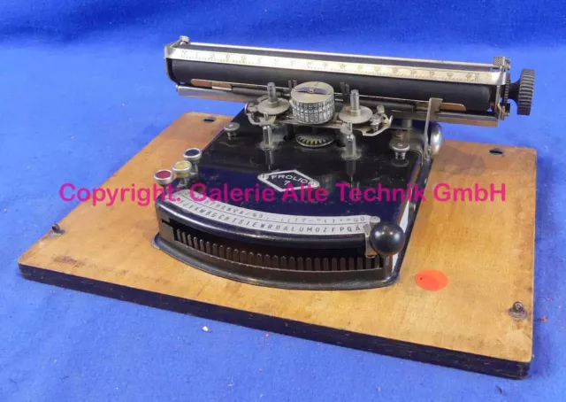 Frolio Schreibmaschine Modell 7 Nr. 77230  - Samlg. Franken - 2797