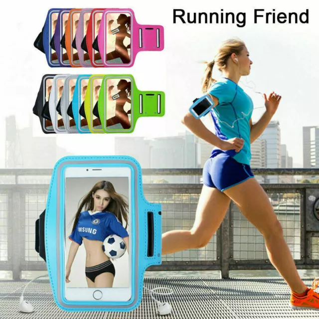 Outdoor Running Wrist Armband GYM Sports Arm Band Bag Mobile Phone Holder Pouch