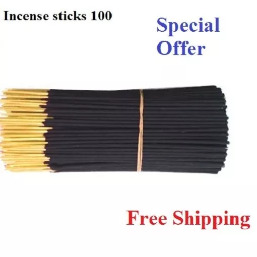 Incense Sticks 100 Bulk Hand Dipped Whole Sale Mix Match Variety Lot