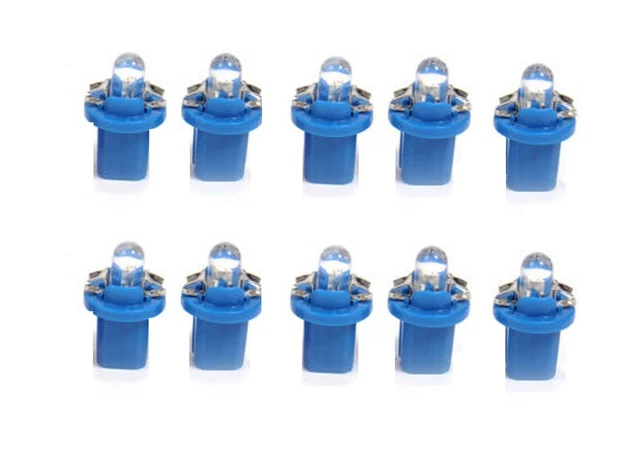 Ampoule Compteur Twingo Ampoules LED Mintice T4/T4.2 - Lot De 10 - Blanc Pour Tableau De Bord Voiture - Jauge, Climatisation Ampoule T5 Led