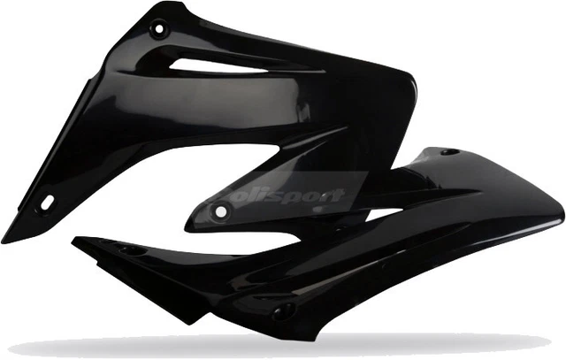 Polisport Pr/Radiator Shrouds (Black) 8427000002